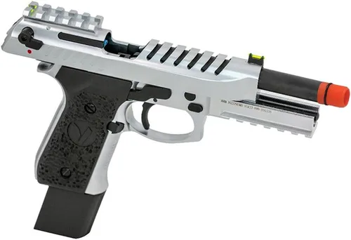 Vista 4 de GoldenBall X Vorsk Airsoft Tactical VM9 Pistola de aire comprimido de gas - Plata