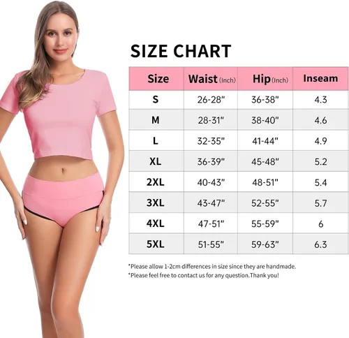 Vista 6 de Cotton Underwear for Women - Panties for Women,Womens Brief Cotton Underwear,Women's Panties