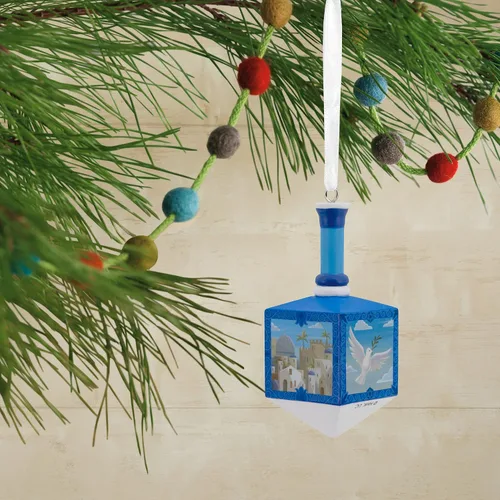 Vista 5 de Hallmark Adorno de Hanukkah Dreidel