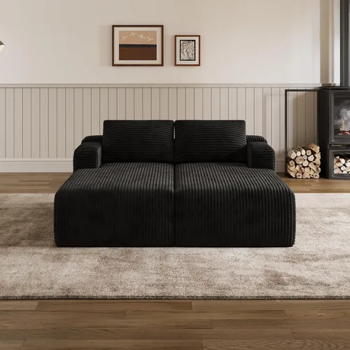 Vista 12 de Novilla Camillas deshuesadas en forma de L de 144 pulgadas para sala de Beige