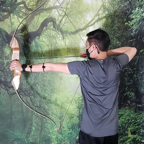 Vista 3 de SAS Courage Hunting Takedown Recurve Archery Bow