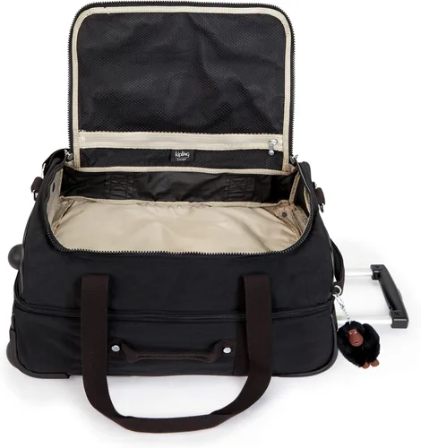 Vista 3 de Kipling Teagan - Bolsa de lona con ruedas estadounidenses para mujer, ligera, multifuncional, interior espacioso, maleta de viaje de nailon, tono