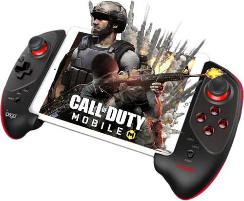 Vista 8 de Megadream Control inalámbrico para juegos móviles Gamepad Joystick para iPad iOS iPhone 141312, Android Samsung Tablet PC Batería de más de 18