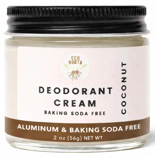 Vista 10 de ECO ROOTS Desodorante natural para mujeres y hombres Crema desodorante orgánica sin aluminio Desodorante saludable sin bicarbonato