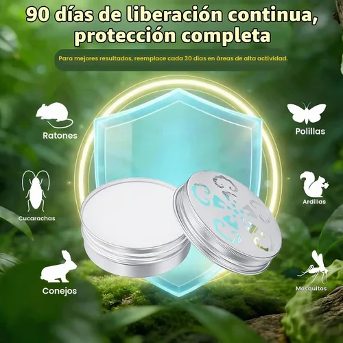 Vista 5 de Paquete de 4 repelentes de roedores para motores de automóvil, repelente