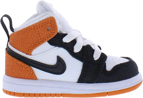 Vista 2 de Jordan 1 Mid SE Baloncesto Blossom WhtBlk-Starfish (DQ8391 100)