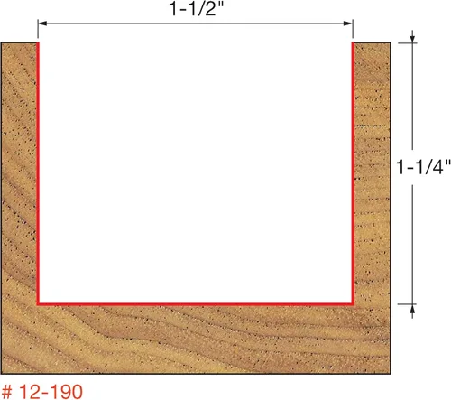 Vista 2 de Broca recta de doble acanaladura Freud, 1564 x 34 de pulgada, con vástago de 12 pulgada, 12-096