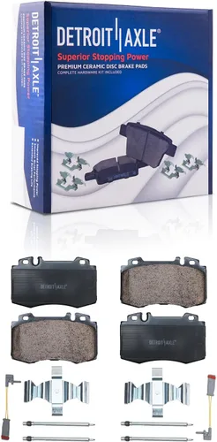 Vista 83 de Detroit Axle - Pastillas de Freno Delantero Izquierdo Reemplazo de Pinza de Disco para Ford Fusion Mazda 6 Lincoln MKZ Mercury Milan 2006-2012