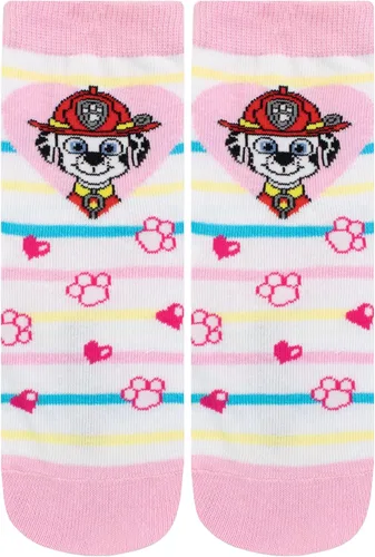Vista 3 de Paw Patrol Calcetines para niñas, paquete de 3