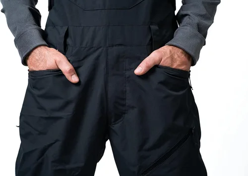 Vista 2 de Flylow Pantalones de esquí y snowboard impermeables con aislamiento para hombre