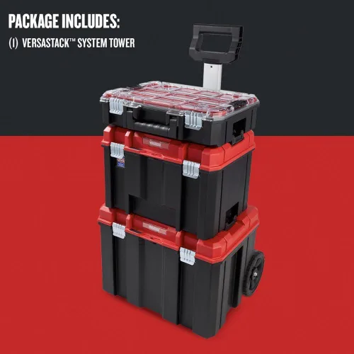 Vista 3 de CRAFTSMAN VERSASTACK - Caja de herramientas con cerradura con ruedas de metal de 17.126 pulgadas