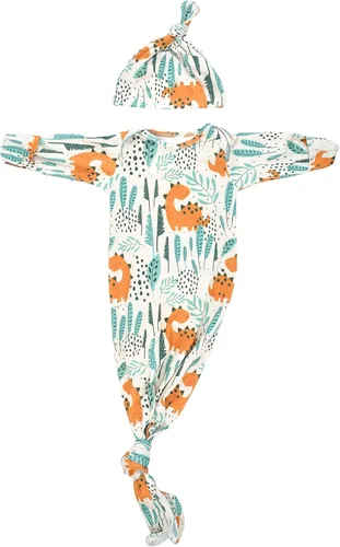 Vista 200 de Three Little Tots Vestido de corbata anudada para bebé recién nacido - Bebé