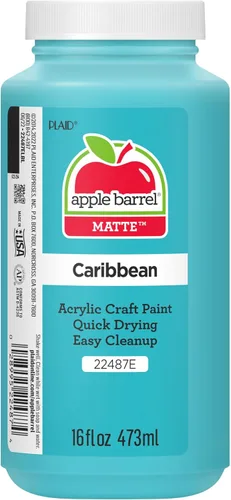 Vista 21 de Apple Barrel - Pintura acrílica, 16 onzas, color nuez moscada Nuez moscada marrón