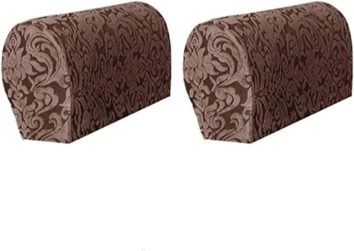 Vista 10 de Fundas elásticas para reposabrazos de sofá jacquard, funda europea de tejido suave para reposabrazos, funda protectora de muebles, fundas para sofá