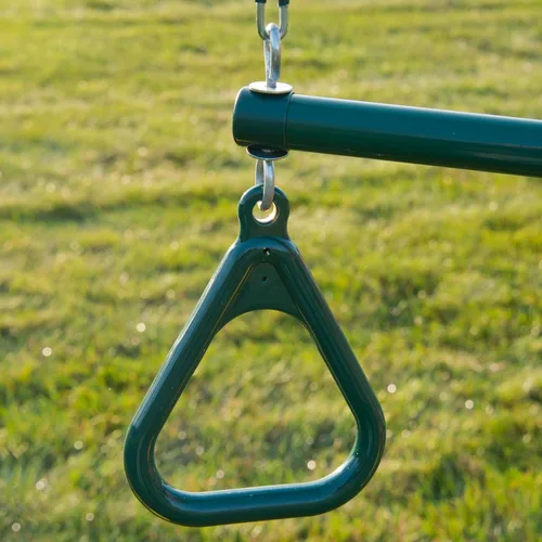 Vista 3 de Swing-N-Slide Combo de trapecio de anillo extra resistente, verde