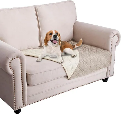 Vista 82 de Ameritex Manta Impermeable Reversible Cubierta para Cama de Perro Manta para Mascotas para Muebles Cama Sofá Sillón