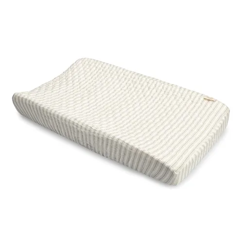Vista 14 de Funda para cambiador Crane Baby, 100% exterior de sarga de algodón, temática de vida en la playa, 40.6 cm x 81.3 cm, fundas ajustadas