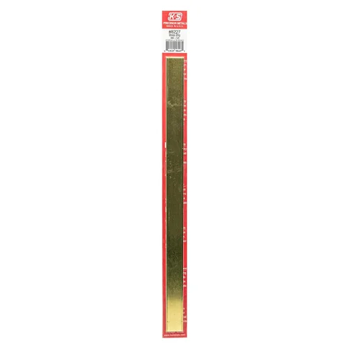 Vista 10 de K&S 8231 - Tira de latón de metales de precisión - 0.016 pulgadas de grosor x 1/2 pulgadas de ancho x 12 pulgadas de largo - Manualidades