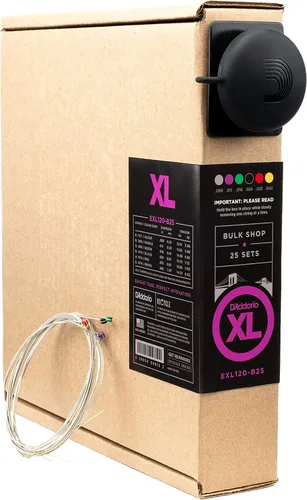 Vista 27 de D'Addario XL EXL157 - Cuerdas de níquel para guitarra eléctrica de 6 cuerdas, entonación perfecta, sensación consistente, durabilidad fiable