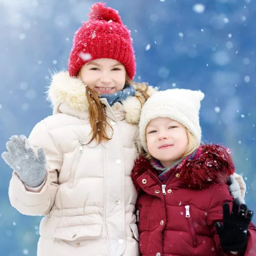 Vista 4 de ONESING 3-24 pares de guantes de punto para niños, guantes de invierno blancos para niños, guantes de dedo para niños para niñas