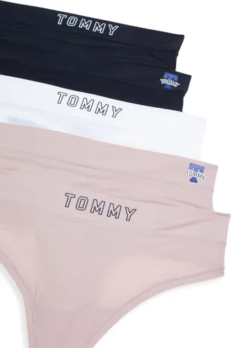 Vista 3 de Tommy Hilfiger Tanga para mujer, paquete de 5