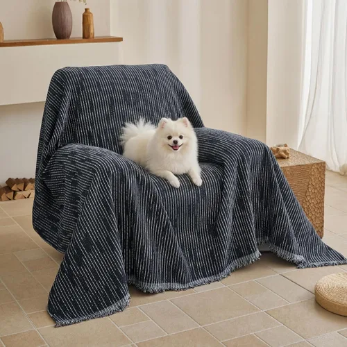 Vista 32 de MYSKY HOME Fundas para sillón, funda para silla reclinable, color beige, fundas de sofá para sofá modular en forma de L, fundas de sofá de gran