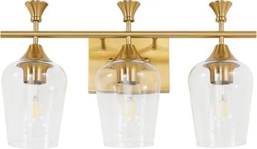 Vista 11 de Lámparas de baño (2 luces, 38 cm), luces de tocador mate negras para baño con pantalla de vidrio esmerilado blanco, luces de pared modernas