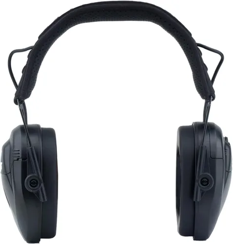 Vista 4 de Walker's Razor Compact Electronic Youth/Women's 23dB NRR Noise-Canceling Hearing Protection Muff, 2 AAA Batteries Included