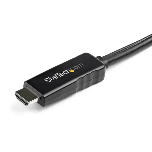 Vista 3 de StarTech - Cable HDMI activo 1.4 a DP 1.2 de 4.6 ft, 4K 30Hz, alimentado por USB