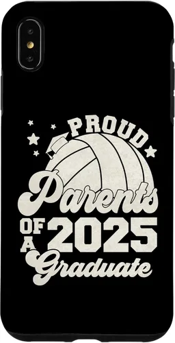 Vista 11 de iPhone 16 Parents of a 2025 Graduate Senior Graduation Volleyball Case