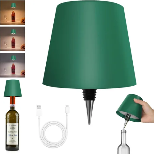 Vista 15 de 2025 Nueva Lámpara Inalámbrica para Botellas - Luces LED para Botellas de Licor y Vino, Pantalla Inalámbrica, Luz Superior para Botella de Whisky