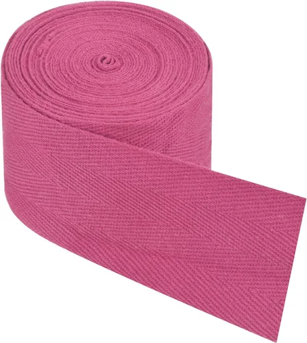 Vista 50 de PATIKIL Cinta de sarga de algodón de 1 pulgada, 50 yardas, cinta de algodón, cinta de encuadernación al bies, cinta de espiga para costura, Verde