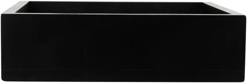 Vista 11 de Restaurantware Bandeja de madera de 10 x 3 pulgadas, 1 caja de madera cuadrada duradera, resistente a las astillas, bandeja de madera de bambú negro
