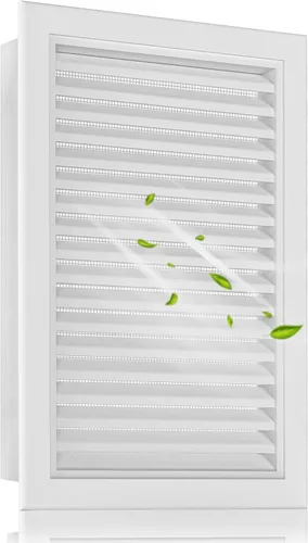 Vista 10 de Ventilación de Ático de Aluminio Premium de 6"x6" con Malla, Flujo de Aire Óptimo para Áticos, Cobertizos y Hastiales, Abertura de Ventilación