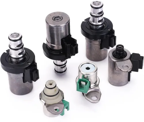 Vista 2 de 4F27E Solenoide de cambio de transmisión EPC PWM Solenoide Compatible con Ford Fiesta (paquete de 6)