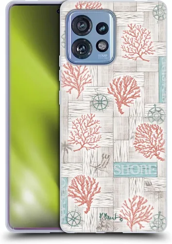 Vista 13 de Head Case Designs Officially Licensed Paul Brent Agate Mermaid Coastal Soft Gel Case Compatible with Moto Edge 40 Pro/Plus 2023