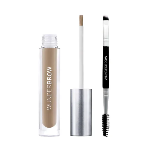 Vista 11 de WUNDER2 WUNDERBROW Gel de cejas de larga duración para maquillaje de cejas a prueba de agua, color castaño (el embalaje puede variar)