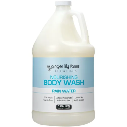 Vista 16 de Ginger Lily Farms Club & Fitness Gel de Ducha Corporal Nutritivo, 100% Vegano y Libre de Crueldad, Gel de Baño y Ducha para Hombres y Mujeres, Aroma