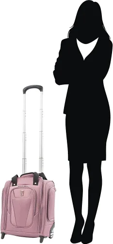 Vista 6 de Maleta de viaje compacta con 5 ruedas de Travelpro Maxlite, Azul celeste), 401177727