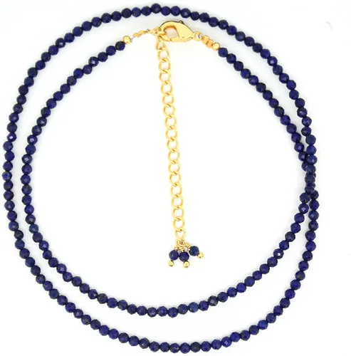 Vista 11 de Gempires - Gargantilla de cristal curativo hecha a mano, hipoalergénica, chapada en oro de 18 pulgadas, elegante joyería de uso diario