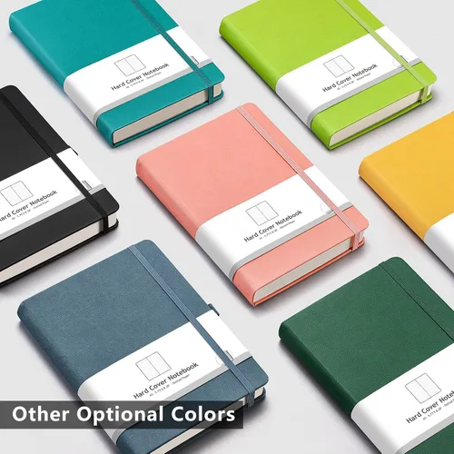 Vista 7 de AHGXG Cuaderno universitario rayado A4 - Cuaderno en blanco A4 extragrande con líneas - 320 páginas de diario grueso para escribir, papel grueso