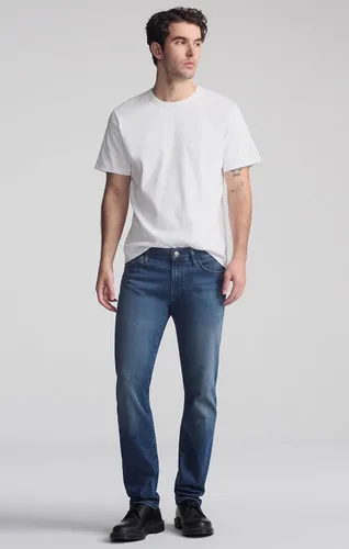 Vista 11 de Mavi Jake - Jeans para hombre, tiro regular, pierna ajustada