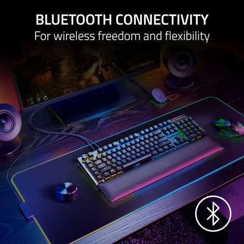 Vista 6 de Razer Cápsula de control inalámbrico: control de audio avanzado para altavoces Nommo V2 y Leviathan V2 - Personalización de luz RGB - Marcación