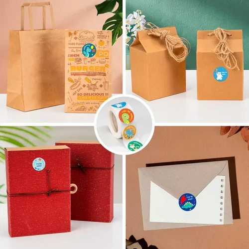 Vista 6 de 3 rollos de calcomanías motivacionales para niños, 1500 unidades de calcomanías de recompensa para maestros, suministros escolares, calcomanías
