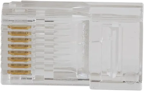 Vista 9 de Klein Tools 80017 Crimpadora de cable de datos y enchufe modular de datos CAT6, paquete de 50 herramientas, kit de herramientas de instalación