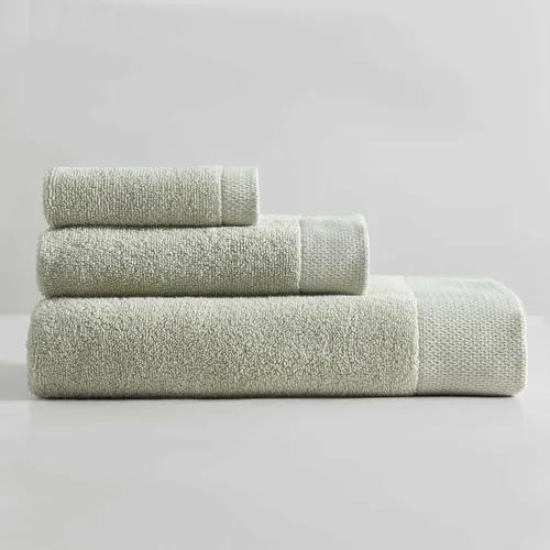 Vista 14 de Calvin Klein - Toallas de baño, toallas de algodón súper suaves y absorbentes, construcción de cero torsión, presilla de marca para colgar