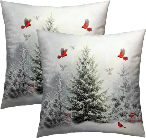 Vista 69 de Fundas de almohada de brújula de ancla, fundas de almohada náuticas para exteriores, fundas de cojín decorativas de rayas azules y blancas, fundas
