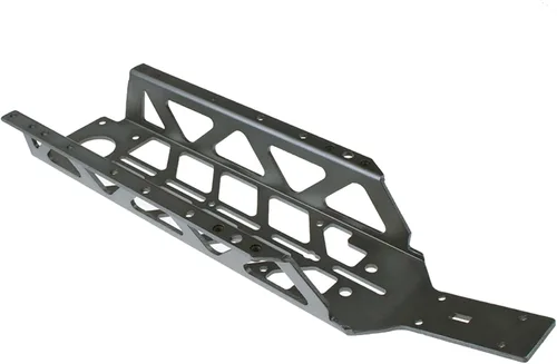 Vista 2 de Chasis principal de aleación Lightened fit 1/5 HPI ROVAN KM Baja RV KM 5B 5T 5SC (gris)