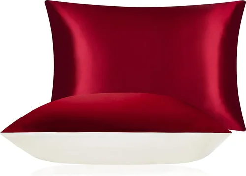 Vista 23 de DISANGNI Funda de almohada 100% seda de morera, utilizada para cabello y piel, funda de almohada de seda de un lado