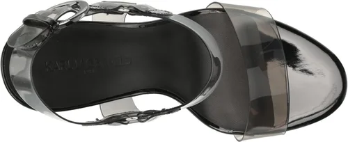 Vista 5 de Karl Lagerfeld Paris Sandalias Cieone de tacón elegante para mujer